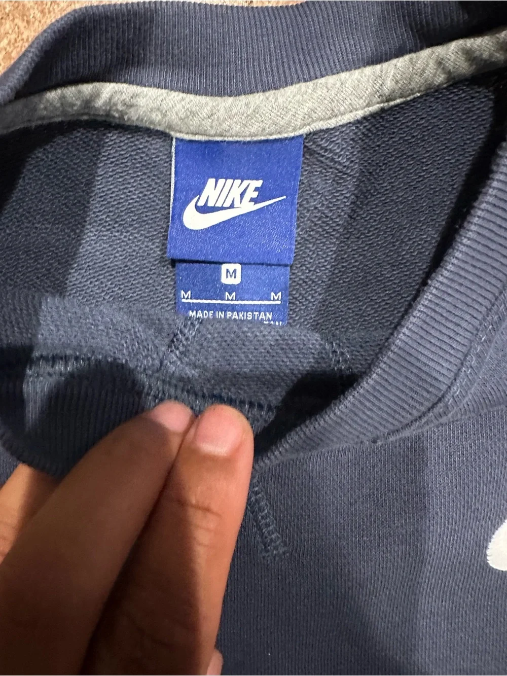 Nike Sportswear Sleeveless Tennis Dress Y2K Navy Blue medium